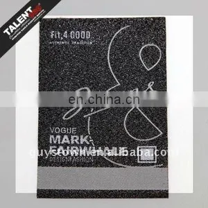 High Technology Metal Wire Woven Clothing Label thumbnail-2