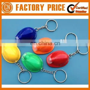 Popular Sale Promotional Bottle Cap Safety Helmet Keychain With Privated Logo Printed thumbnail-3
