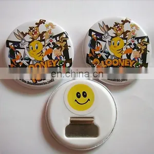Wholesale Eco-friendly Print Custom Buttom Bottle Opener thumbnail-1