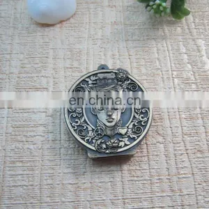 Antique Silver With Dragon Logo Custom Made Silver Coins thumbnail-2