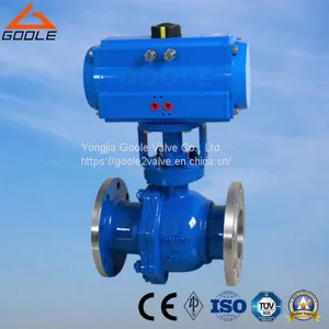 Pneumatic Actuated Flanged Floating Cutting-off Ball Valve (GZSHO) thumbnail-1