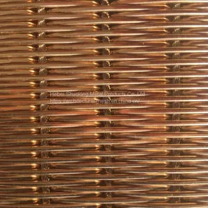 XY-M2175T for Wine Cellar Laminated Glass Decorative Metal Mesh thumbnail-2