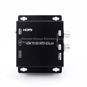 HDMI to SDI Converter Upscaler (720p/1080p),with 2 SDI Outputs thumbnail-1