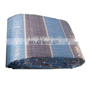 Stripe Ready-made PE Tarpaulin 60GSM Light Duty Made in Vietnam thumbnail-1