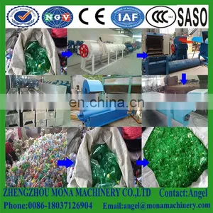 Waste Plastic Recycling PP PE PET Film Bags Bottle Washing Line/cost of Plastic Recycling Machine/ Plastic Recycling Plant thumbnail-6