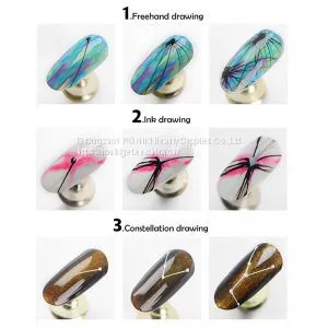 RONIKI Spider Gel,Nail Art Gel,Spider Gel Polish,Nail Painting Color Gel thumbnail-2