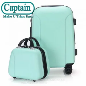 Retro Trolley Luggage Capacity Travel Suitcase 2---PCS 20