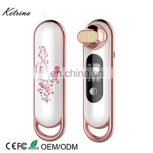2018 Skincare Makeup Beauty Device EMS & RF Electroporation Face Massager Vibrator thumbnail-4