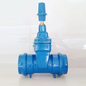 Socket End Resilient Seated Gate Valve for PVC Pipe thumbnail-1