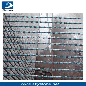 Diamond Wire Saw Cutting Granite Slabs thumbnail-1