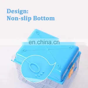 Wholesale Factory Luxury Custom Fold Cheap Plastic Metal Acrylic Hamster Cage For Sale thumbnail-3