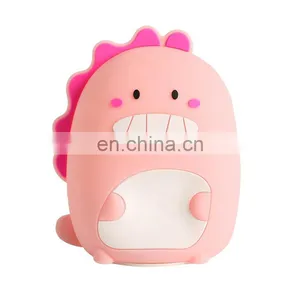 New Product 2021 LED Dinosaur USB Silicone Night Light for Kids thumbnail-3