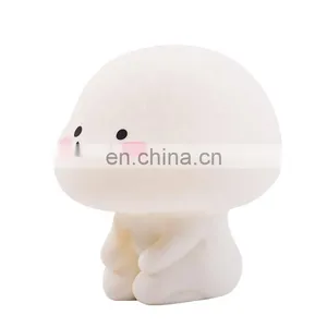 New Product Ideas Adjustable Time Night Lamp USB Rechargeable Baby Silicone Kids Night Light for Bedroom thumbnail-4
