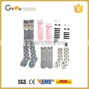 Unisex Baby Knee High Stockings Tube Animals Socks 6 Pairs thumbnail-1
