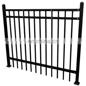 High Security Decorative Steel Palisade Fence From China Factory for Garden Boundary Resident thumbnail-1