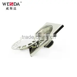 WESDA 3.5inch High Quality Double Sealing Brass Floor Drain,rectangular Floor Drain,floor Drains Stainless Steel thumbnail-2