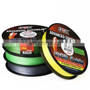 New 8 Strands 300m Strong Multifilament PE Fishing Line 4 Colors Polyethylene Angry Fish Braided Line thumbnail-1