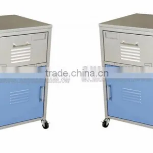 Oupusen Knock Down Office 2 Drawers Metal Cabinet thumbnail-4