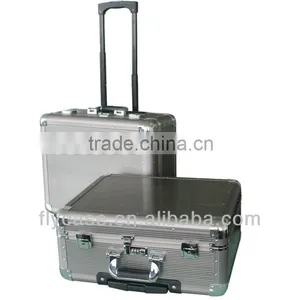 2014 Hard Aluminum Carry Case With Trolley Case - CE thumbnail-1