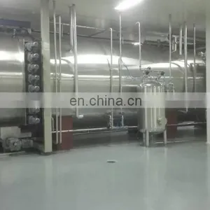 High Efficiency CBD Oil Stevia Sugar Plant Sugar Vacuum Belt Dryer Machine thumbnail-3