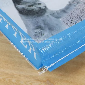 Recyclable 100% Virgin Woven Polypropylene Feed Bags Waterproof 25kg 50kg Customized thumbnail-4