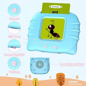 Cognitive Audible Flash Cards English Learning Flashcard Reader Talking Learning Machine for Boys And Girls thumbnail-4