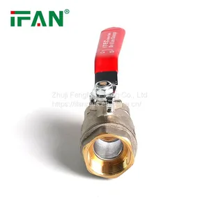 IFAN Customized 2pc Manual Ball Valve PN25 Brass Ball Valve For Water Use thumbnail-2