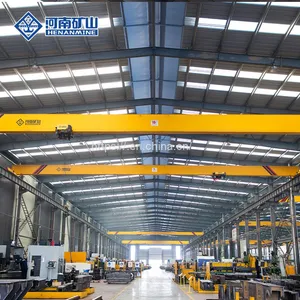 European Design Single Girder Electric Overhead Traveling Crane Bridge Beam thumbnail-1