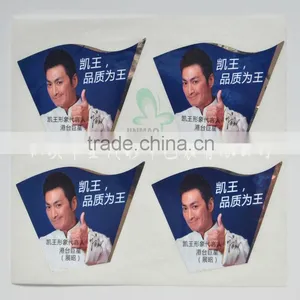 Special-shaped Packaging Aluminum Film Adhesive Labels thumbnail-2