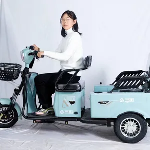 3 Wheels 600W 800w Gear Motor Electric Scooter Tricycle With EEC Coc for Europe Market thumbnail-5