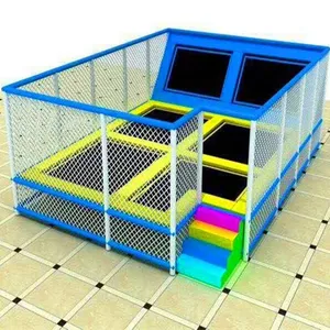 Custom-made Popular Indoor Amusement Projects: Large Trampolines, Flying Jumpers, Multi - Layer Funnel - Style Device, Large Slides - Xierle thumbnail-2