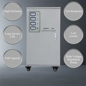 Industrial 5000W Static 3 Phase Servo Motor Voltage Regulator for CNC Machines thumbnail-3