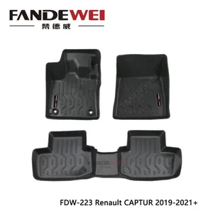 Use for Renault KANGOO CAPTUR Duster 3D Car Floor Mat Luxury Carpet Easy to Clean Anti-slip Makers Custom All Weather Zero Formaldehyde Waterproof thumbnail-2