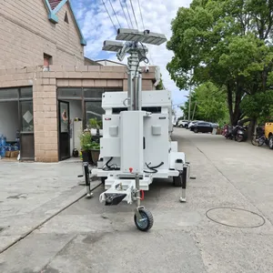 Trailer-mounted Solar Lighting Tower thumbnail-3