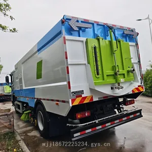Dongfeng Huashen t5 New Energy Washing and Sweeping Vehicle, Total Mass 18,000kg Pure Electric Washing and Sweeping Vehicle thumbnail-5