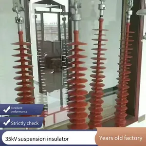 High-voltage Line Suspension Insulator, Suspension Porcelain Insulator 35kv 110kv, Disc-type Suspension Porcelain Insulator thumbnail-3