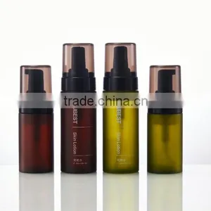 100ml 120ml 150ml Transparent Plastic Foam Pump Cosmetic Bottle thumbnail-2