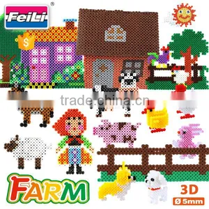Factory Wholesale Creative Toys 12000pcs Perler Beads Diy Iron Beads for Kids thumbnail-1