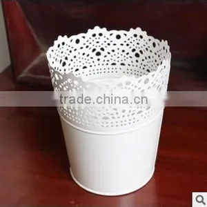 New Available Rolling Garden Bucket, Metal Flower Bucket, Metal Mop Bucket thumbnail-2