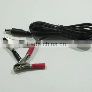 UL SPT-1 18AWG Conductor Copper 2C Cable With DC Plug to 15A Clamp Power Cable thumbnail-1