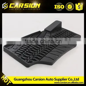 Auto Accessories Rubber Floor Mat Car Mat For Jeep Wrangler JK 2007-2014 4x4 thumbnail-1