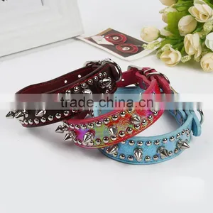 Factory Direct Creative New Rivet Collar Premium Pet Supplies High Quality Leather Dog Collar thumbnail-1