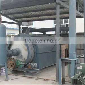 Hot Selling 2015 Newest Tire Recycling Pyrolysis Machine Waste Tire Pyrolysis to Oil Machine With CE thumbnail-2