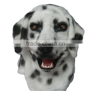 Soft Latex Animal Head Mask Mask Adult Full Head Latex Animal Masks And Latex Animal Head Mask For Party, Real Fur Party Mask thumbnail-1