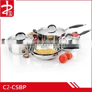 High Performance Stainless Steel Cookware Set thumbnail-1