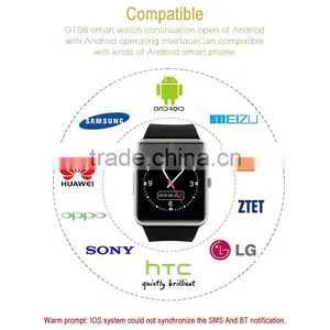 2016 Hot-selling Bluetooth Heart Rate Monitor Fitness Tracker Smart Watch Android Wear Smart Watch Quality Choice thumbnail-6