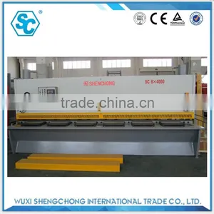 QC11YK 8X4000mm High Speed Hydraulic Pendulum Shearing Machine thumbnail-2
