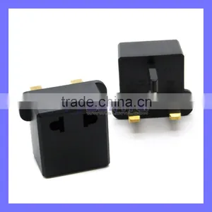 USA EU AU to UK Plug Adapter Converter thumbnail-1