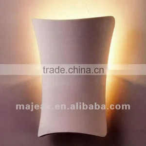Horse Saddle E14 Socket Plaster Gypsum Indoor Wall Lamp thumbnail-1
