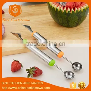 Stainless Steel 304 Fruit Melon Baller Fruit Carving Knife thumbnail-2
